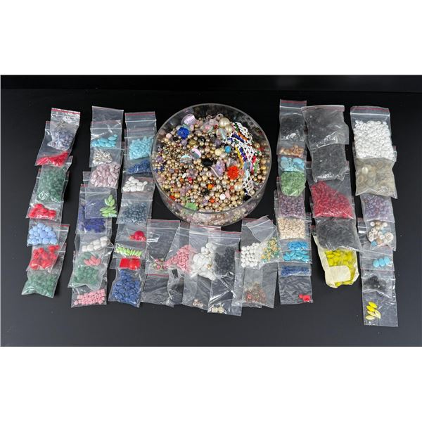 Collection of Jewelry Making Beads