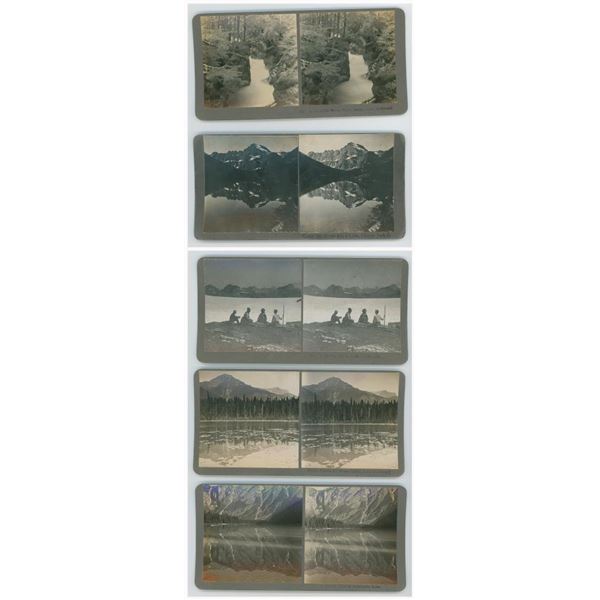Forsyth Glacier National Park Montana Stereoviews