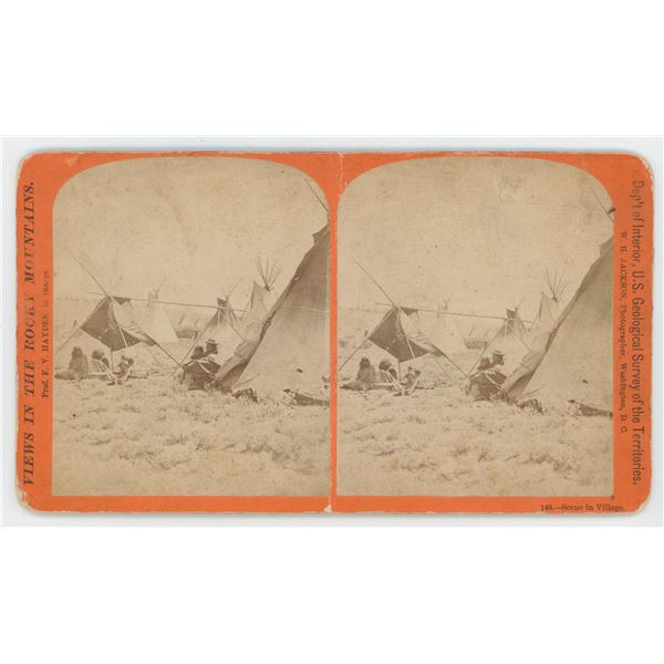 E.&H.T. Anthony Shoshone Indians Stereoview