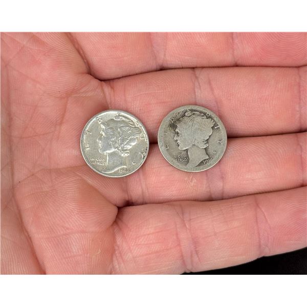 Mercury Silver Dimes