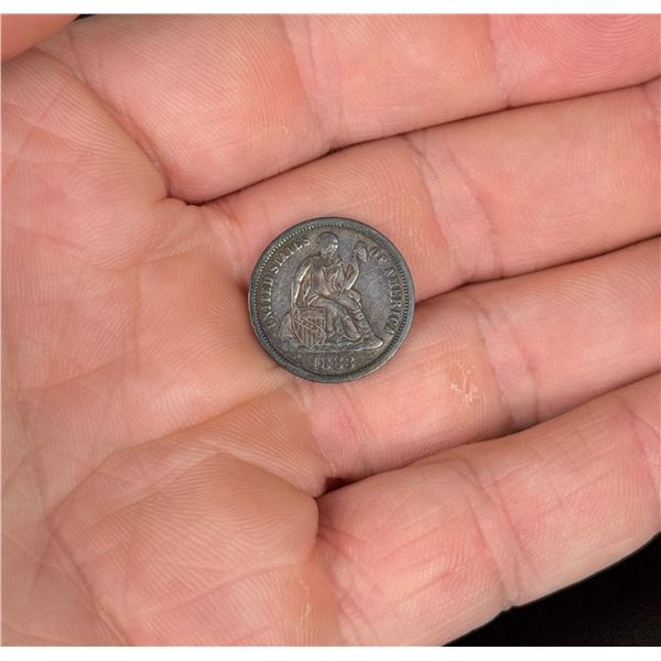 1883 Seated Liberty Silver Dime