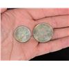Image 2 : 1965 Swedish Silver 1 & 2 Kronor Coins