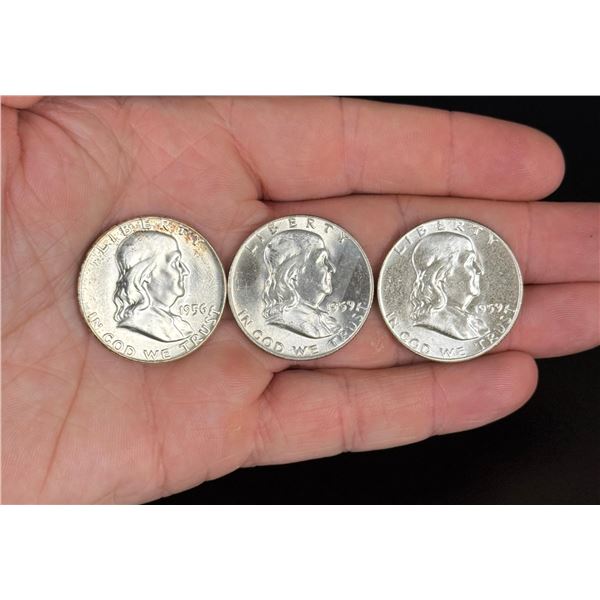 Franklin Silver Half Dollars