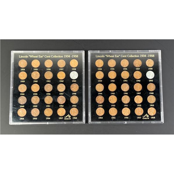 Collection of Lincoln Wheat Pennies Cents
