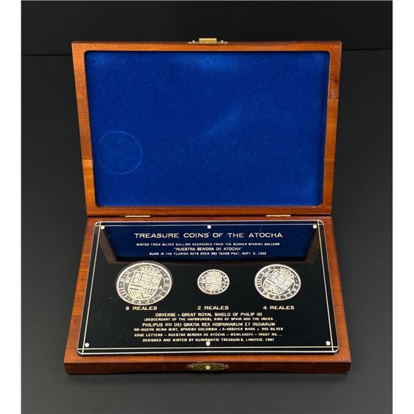 Treasure Coins of the Atocha Silver Coins
