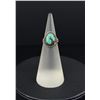Image 3 : Navajo Sterling Silver Turquoise Ring