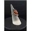 Image 2 : Sterling Silver Baltic Amber Ring