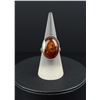 Image 2 : Sterling Silver Baltic Amber Ring