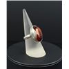 Image 3 : Sterling Silver Baltic Amber Ring