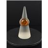 Image 2 : Sterling Silver Baltic Amber Ring
