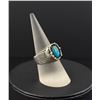 Image 2 : Navajo Sterling Silver Turquoise Ring