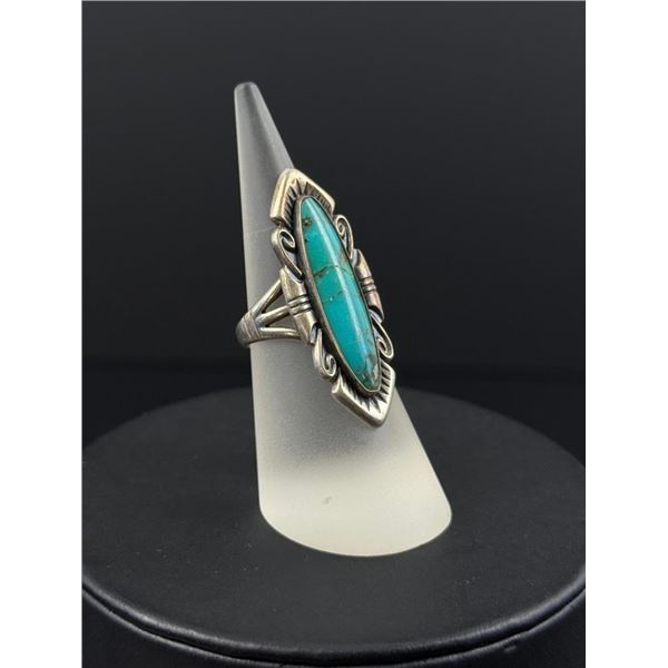 Bell Trading Post Sterling Silver Turquoise Ring