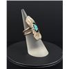 Image 2 : Navajo Sterling Silver Turquoise Ring