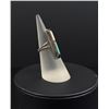 Image 2 : Zuni Sterling Silver Turquoise Pearl Ring