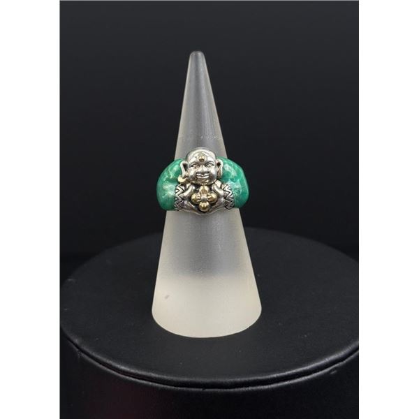 Barbara Bixby Sterling Silver Buddha Ring
