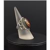 Image 3 : Sterling Silver Bali Baltic Amber Ring