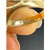 Image 6 : 14K Gold Chinese Jadeite Leaf Ring