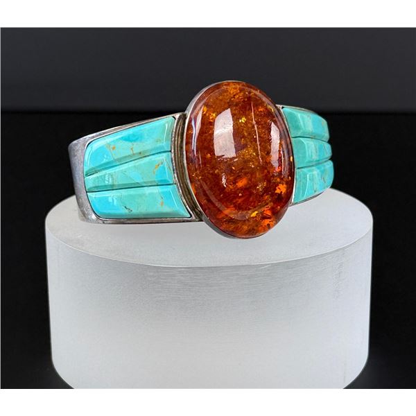 Jay King Desert Rose Trading Sterling Bracelet