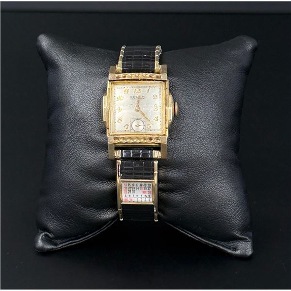 Art Deco Tank Gruen Veri Thin 421 Watch