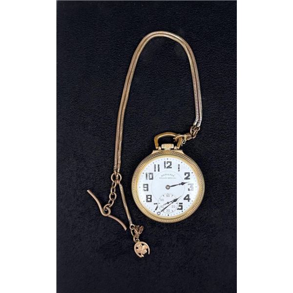 Hamilton Railway Special 992B Pocket Watch