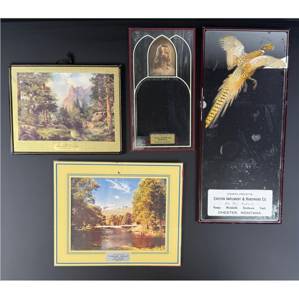 Collection of Chester Montana Advertising Mirrors