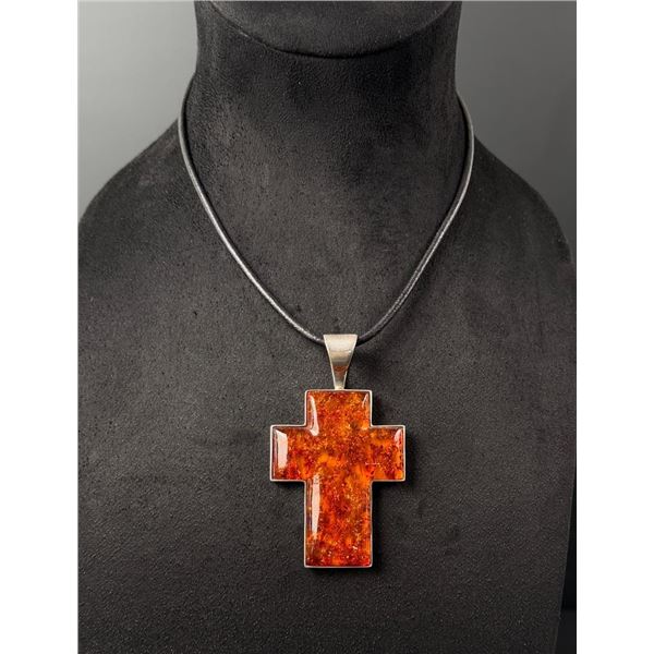 Jay King Desert Rose Trading Baltic Amber Necklace
