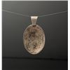 Image 2 : Zuni Sterling Silver Turquoise Pendant