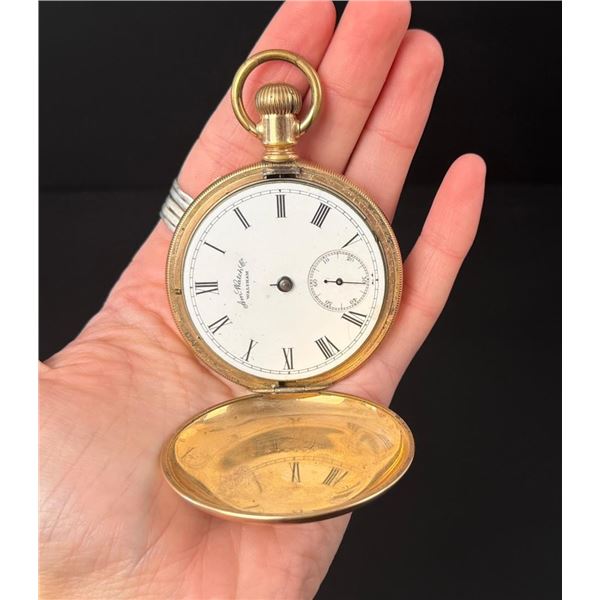 American Waltham Model 1883 Pocket Watch