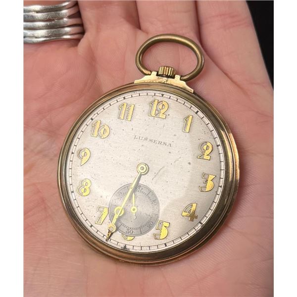 Lusserna RH Macy Pocket Watch