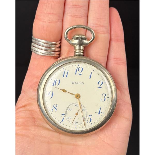 Antique Elgin Model 7 Pocket Watch