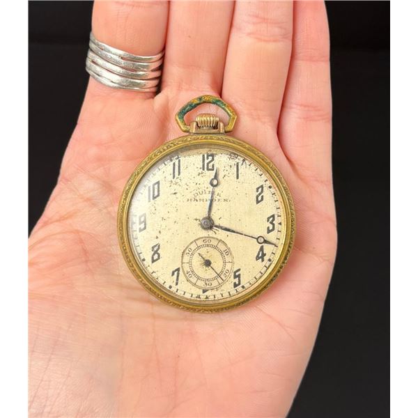 Antique Hampden Dueber Model 5 Pocket Watch