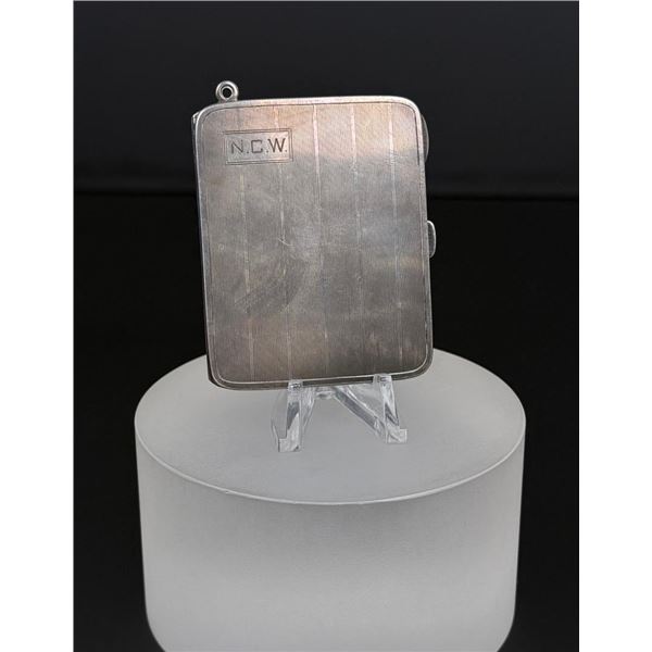 R Blackinton Sterling Silver Cigarette Case
