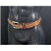 Image 1 : Western Leather Cowboy Concho Belt