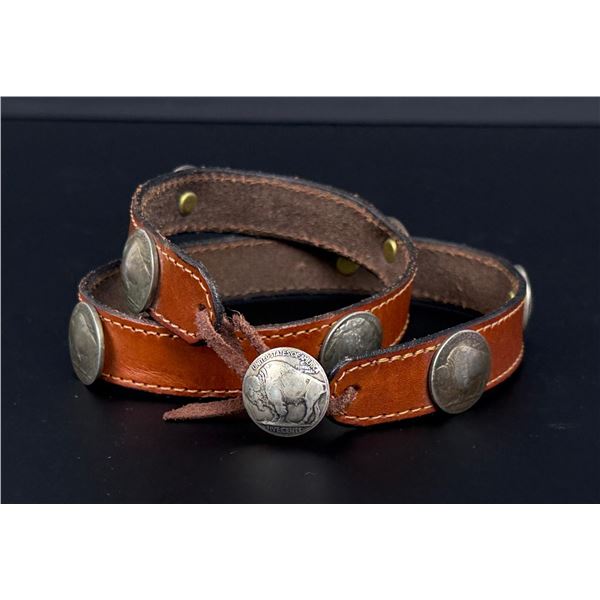 Buffalo Nickel Cowboy Hat Band