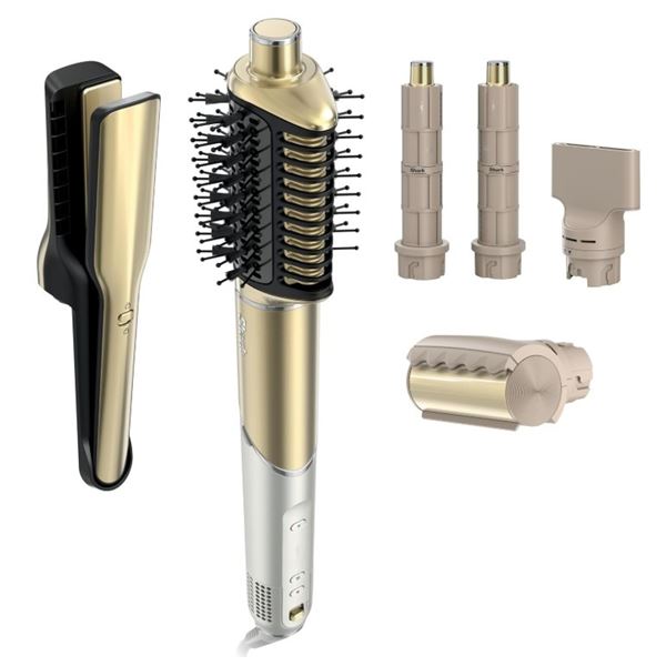 SHARK GLAM CERAMIC HAIR DRYER 1500W W/ CONCENTRATOR 6 HEAT SETTINGS, 3 SPEEDS - TESTED WORKING, RETA