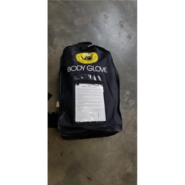 NEW BODY GLOVE PADDLE BOARD WITH PUMP AND BAG ONLY