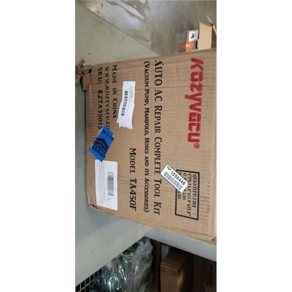 KOZYVACU MINI SPLIT/HVAC/AUTO AC REPAIR COMPLETE TOOL KIT