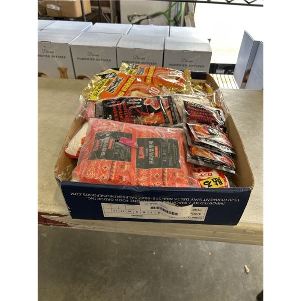 TRAY OF HAND WARMERS