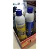 Image 2 : HUSKY SIPHON FEED HVLP SPRAY GUN,2 CANS GLASS CLEANER, CAN WD-40 AND CAN OF RAID