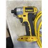 Image 2 : TRAY OF TOOLS INCLUDING DEWALT CORDLESS IMPACT DRIVER, TRAILBLAZER WORKLIGHT, 3 OUTLET EXTENSION COR