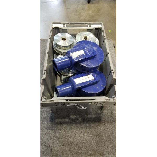 BOX OF PULLIES