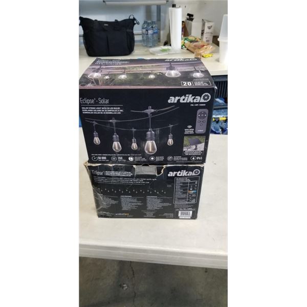 2 BOXES ARTIKA ECLIPSE STRING LIGHTS