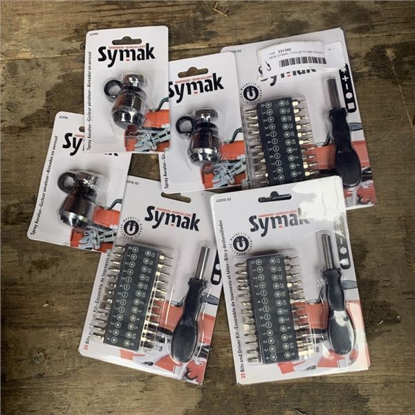 NEW SYMAK TOOLSETS AND FAUCET AIRATOR