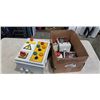 Image 1 : BOX OF ELECTRICAL SWITCHES