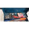 Image 3 : METAL TOOLBOX WITH CONTENTS