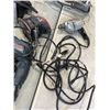Image 6 : PLASTIC TOTE OF POWER TOOLS INCLUDING CIRCULAR SAWS, DRILLS, JIG SAWS, SANDERS ETC. WORKING