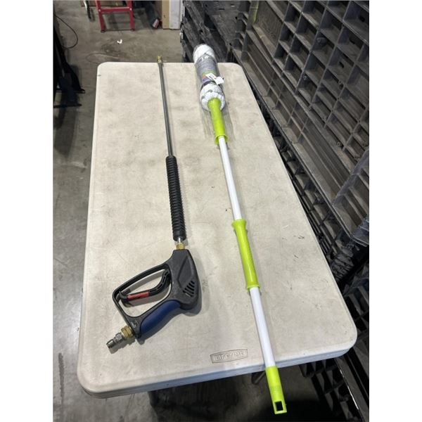 MICROFIRE SCRUBBER AND PRESSURE WASHER GUN & WAND