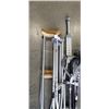 Image 2 : 2 PAIRS OF CRUTCHES AND 3 CANES