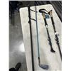 Image 3 : 3 ADJUSTABLE HIKING POLES AND GOLF CLUB