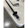 Image 4 : 3 ADJUSTABLE HIKING POLES AND GOLF CLUB